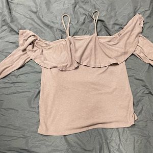 Off the shoulder shirt